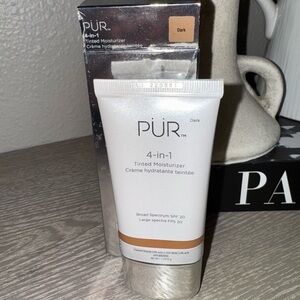 PUR 4-In-1 Tinted Moisturizer Broad Spectrum SPF 20 Shade DARK New In Box Dark